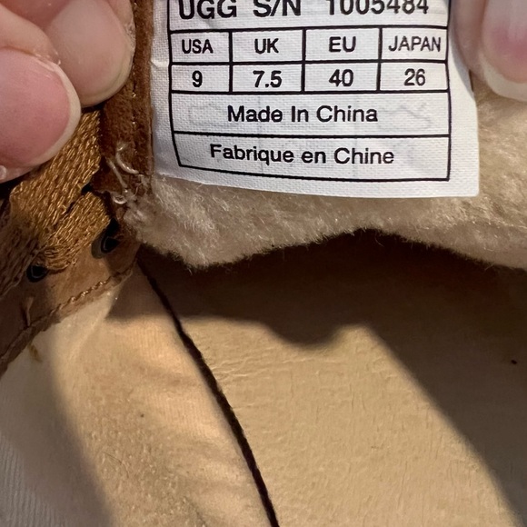 Women’s Ugg sneakers. Suede, camel color, size 9. Very nice condition! - Picture 6 of 7